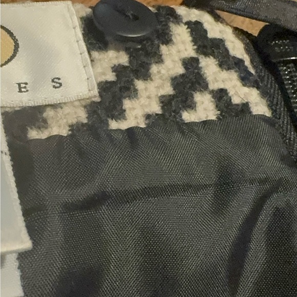 Talbots 100% wool skirt black and white excellent condition size 14 petite. - Picture 7 of 11